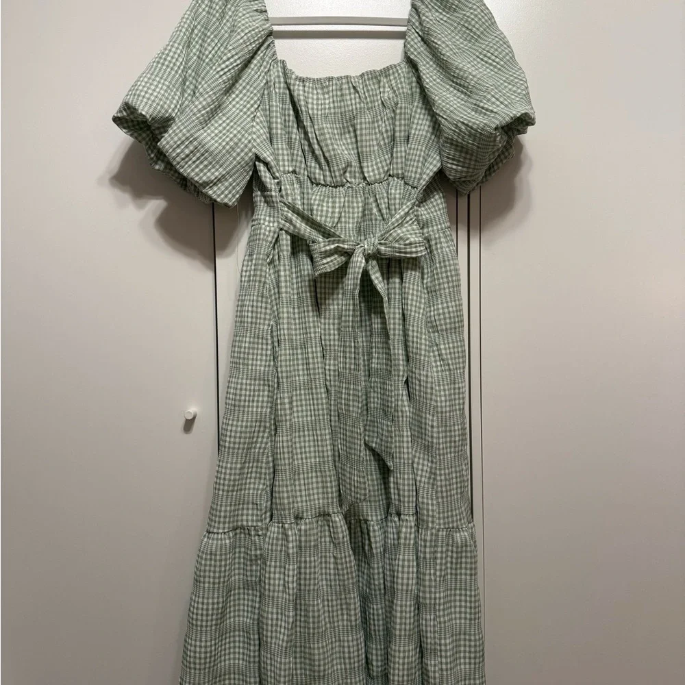 Ces Femme Puff-Sleeve Maxi Dress - Picture 2 of 3
